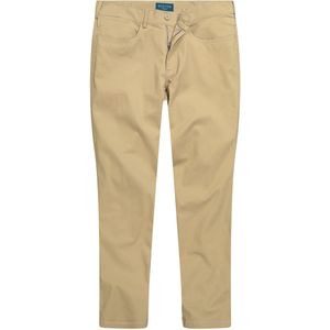 Boston Park - Heren - Boston Park broek van twill traveller-band 5-pocket - Zand - Maat 52