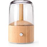 Lanaform - Davy Mist - Aroma Diffuser - Glas - Hout - 120 ml - 12 Uur Autonomie