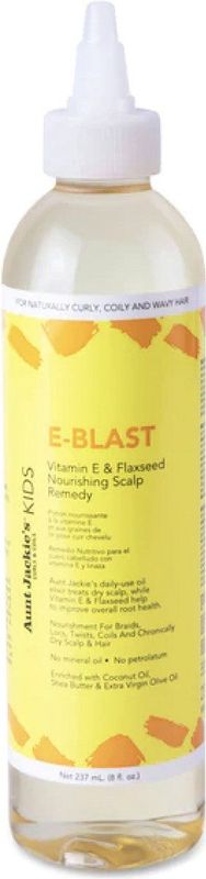 Aunt Jackies Girls Fabulous Curls & Coils E-Blast Vitamin E & Flaxseed Nourishing Hair & Scalp Remedy 235 ml