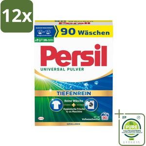 Persil Universal - Waspoeder - Witte Was - 90 Wasbeurten - Voordeelverpakking - 12 stuks - Waspoeder - Persil