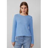 s.Oliver - Trui - Lichtblauw - Knitwear - Lange Mouw