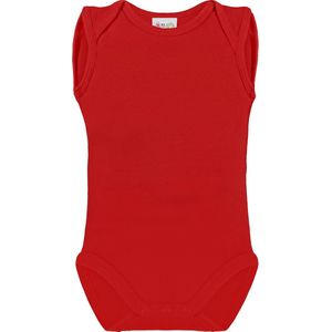 Link Kidswear Unisex Romper GOTS - Rood - Maat 50/56