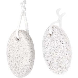 Pumice Stone - 2 Stuks - Voetverzorging - Lava Steen - Eelt Verwijdering voor Voeten en Handen - Natuurlijke Voetvijl - Eeltverwijderaar