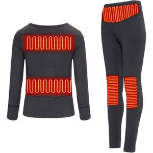HeatPerformance® verwarmde onderkleding - Thermokleding - 3 Warmtestanden | L