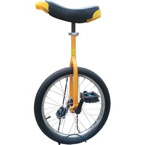 Funsport Eenwieler 18 inch Geel