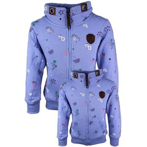 S&C Vestje Mother and me Bloem lila Kids & Kind Meisjes Paars - Maat: 158/164