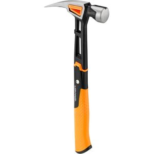 Klauwhamer 34 cm lengte - 082 kg gewicht zwart/oranje IsoCore - professioneel gebruik