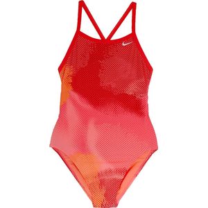 Nike Swim Haze Lingerie Crossback Tank Badpak Dames oranje/rood Maat DE 40 / US 36