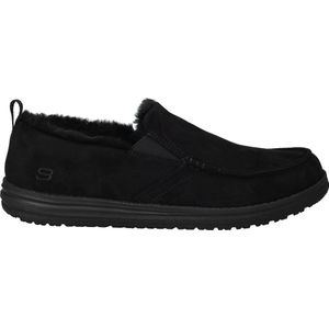 Skechers Relaxed Fit Melson Willmore Dichte pantoffels - Heren - Zwart - Maat 48