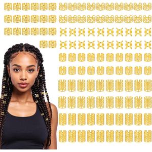 Premium - Haaraccessoires Set van 120 stuks voor vlechten, locs, en festivals