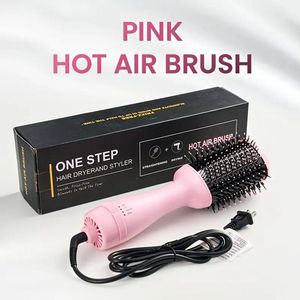 Roze Multifunctionele 5-in-1 Haarstyler | Föhnen, Krullen & Stijlen
