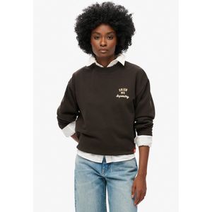 Superdry - Workwear - Losse Trui - Dames - Borduursel - Ronde Hals