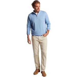 Peter Millar Crown Comfort Cotton Trui Blauw S Man