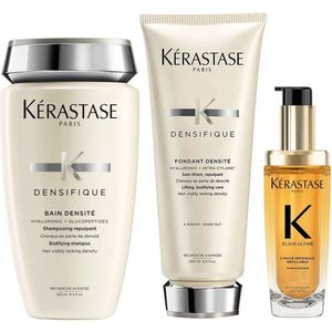 Kérastase - Densifique Shampoo + Conditioner + Elixir Ultime L'Huile Originale Hairoil - Set