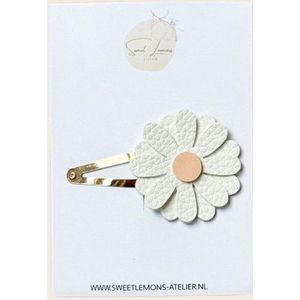 Madelief Haarspeldje Soft Pink - Klikklak Haarspeldjes - Meisjes Haaraccessoires