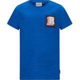 Retour jeans Orlando Jongens T-shirt - electric blue - Maat 7/8
