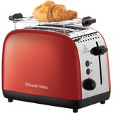 Russell Hobbs Colours Plus Broodrooster - Rood - 26554-56