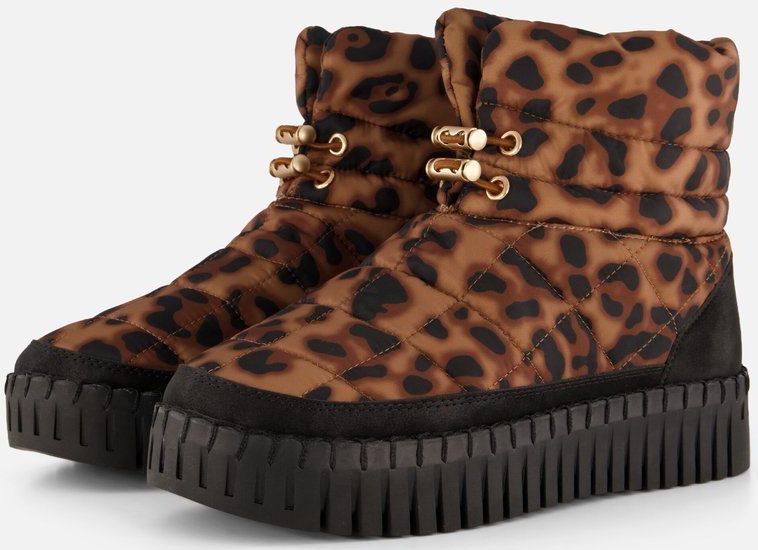 Ilse Jacobsen - Tulip6082 - Enkellaarsjes - Bruin - Nylon