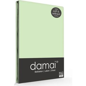 Damai Laken Katoen soft green-200 x 260 cm