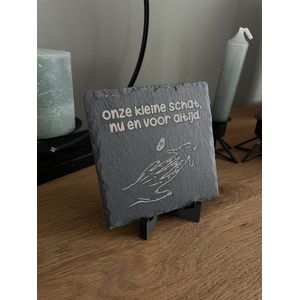 Gedenksteen kind - Gedenkartikelen - Herdenkings artikelen - Grafdecoratie - Gedenkplaat - Gedenksteen - Gedenkplaatje voor overledene - Graf beeld - Urn - Graf versiering - Grafsteen beeldje