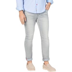TIMEZONE Heren Jeans Broeken SLIM EDUARDOTZ slim Fit Grijs 30W / 32L Volwassenen