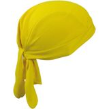 Sport bandana volwassen geel