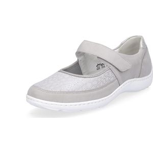 Waldläufer dames klittenband slip-on schoen grijs 4.5