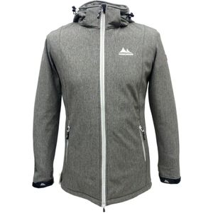 Nordberg Ronda - Softshell Outdoor Zomerjas Dames - Grey Melange - Maat L