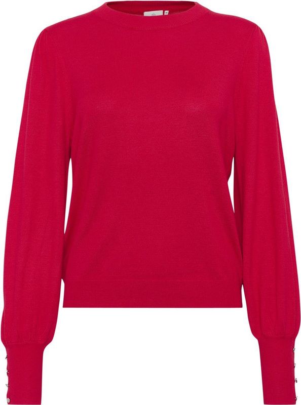 Pullover - KAlizza - Rood - Damestrui - Regular Fit