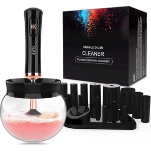 BOTC Make Up Kwasten Reiniger - Elektrische - Make-up Borstel Reiniger - Brush Cleaner - Zwart