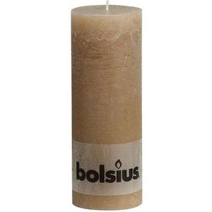 Bolsius Stompkaars Stompkaars 190/68 rustiek Pastelbeige