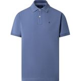 Hackett Hm5600093 Slim Fit Korte Mouw Poloshirt Blauw 3XL Man