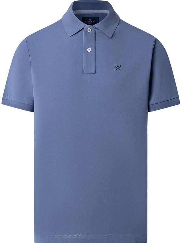 Hackett Hm5600093 Slim Fit Korte Mouw Poloshirt Blauw 3XL Man