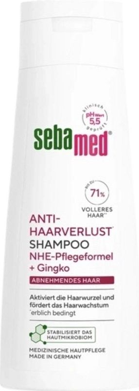 Sebamed - Shampoo - 200 ml - Tegen Haaruitval - Voor Krachtig en Gezond Haar