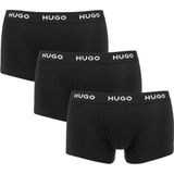 HUGO trunks (3-pack) - heren boxers kort - zwart - Maat: XL