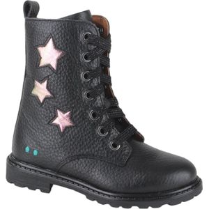 Bunnies Junior 224864-589 meisjes veterboots maat 31 zwart