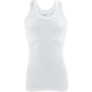 Heren onderhemd - SQOTTON® - 100% katoen - Wit - Maat XS