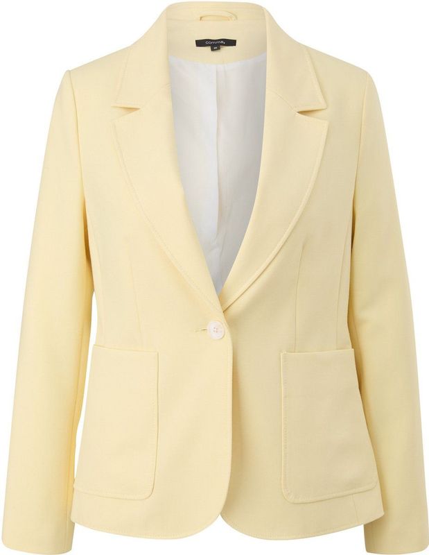 comma - Indoor-Blazer - Slim Fit - Stretchy Viscosemix