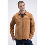 Gabbiano - Heren Overshirt - Sonce - 426244 - 5004 Roasted Pecan