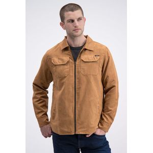 Gabbiano - Heren Overshirt - Sonce - 426244 - 5004 Roasted Pecan