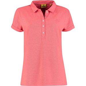 NOMAD® Polo Dames | Maat M | Roze | Polo Shirt Korte Mouw | Luchtig Katoen | Sneldrogend