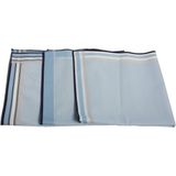 Zakdoek - Lichtblauw - 100% Gekamde Katoen - Verpakt per 3 Stuks