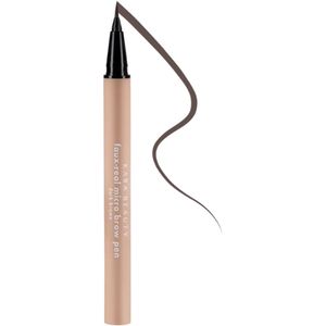 Kara Beauty - Faux Real - Micro Brow Pen - Dark Brown - BPF04D.D - Wenkbrauwpotlood - 0,5 ml