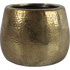 Countryfield Bloemen/Plantenpot Oro - Terracotta - Goud Kleurig - D18.5 X H14.5 cm