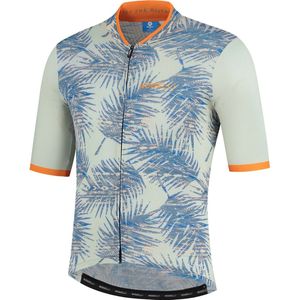 Rogelli Nature Fietsshirt - Korte Mouwen - Heren - Zand, Oranje - Maat XXL