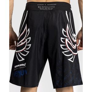 Venum x Tekken 8 Jin Kazama Fight Shorts Blauw Zwart Wit - M - Jeans Maat 32