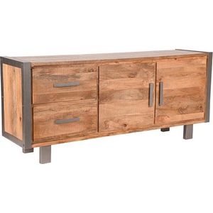 LABEL51 Factory Dressoir - Naturel - Mangohout - 180 cm