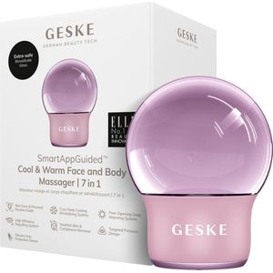 GESKE - Cool & Warm Face & Body Massager - Multifunctioneel Massageapparaat - Bolvormig