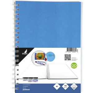 Kangaro plakboek - A5+ - 120 grams - 80 vel - blauw - K-750084