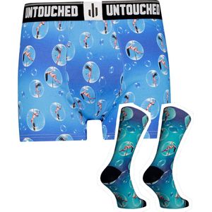 Untouched boxershort heren - heren ondergoed boxershorts - cadeau voor man - duurzaam - Pole Dancer L Sokken 43 46